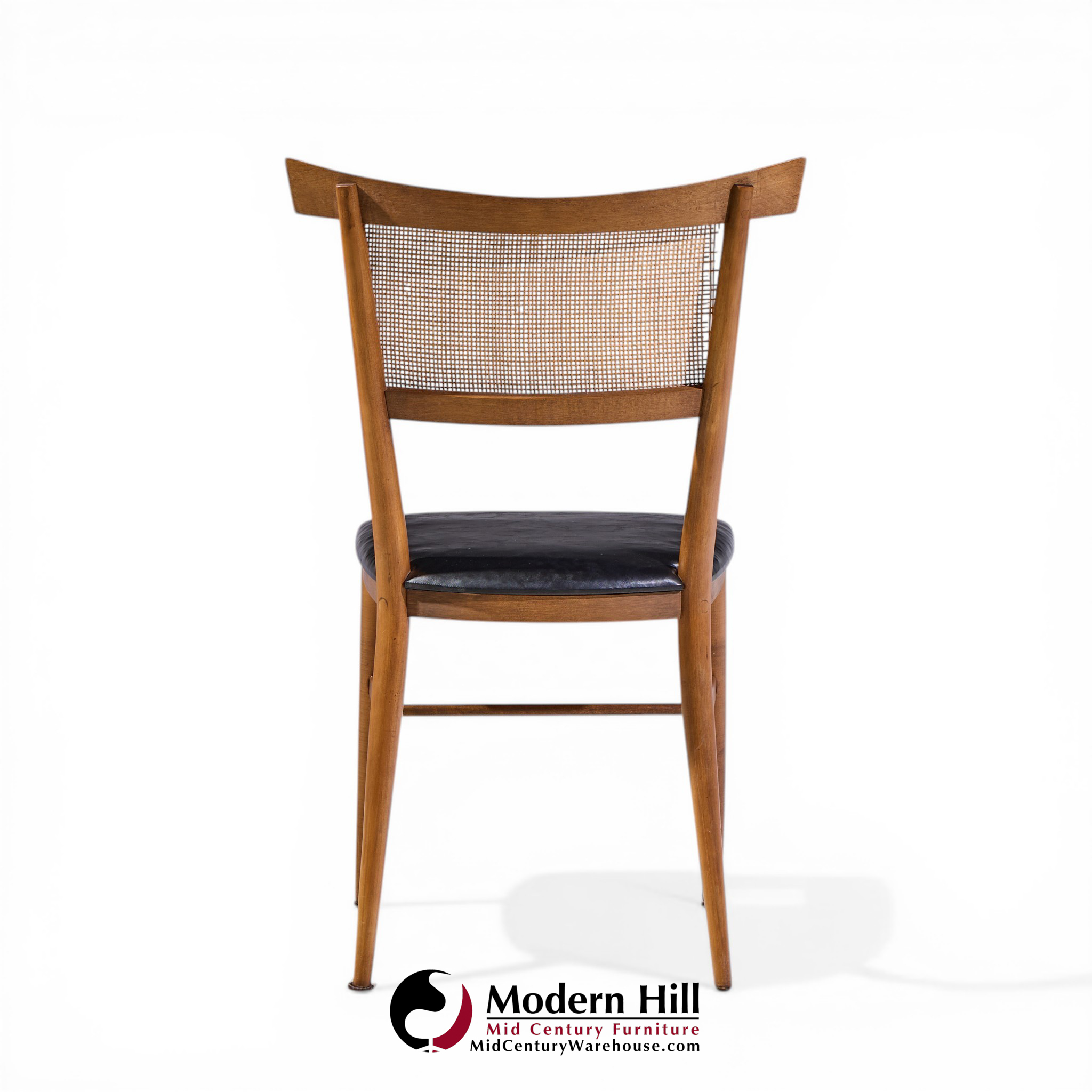 Paul Mccobb for Planner Group Mid Century Winchendon Maple and Cane Dining Chairs - Set of 6