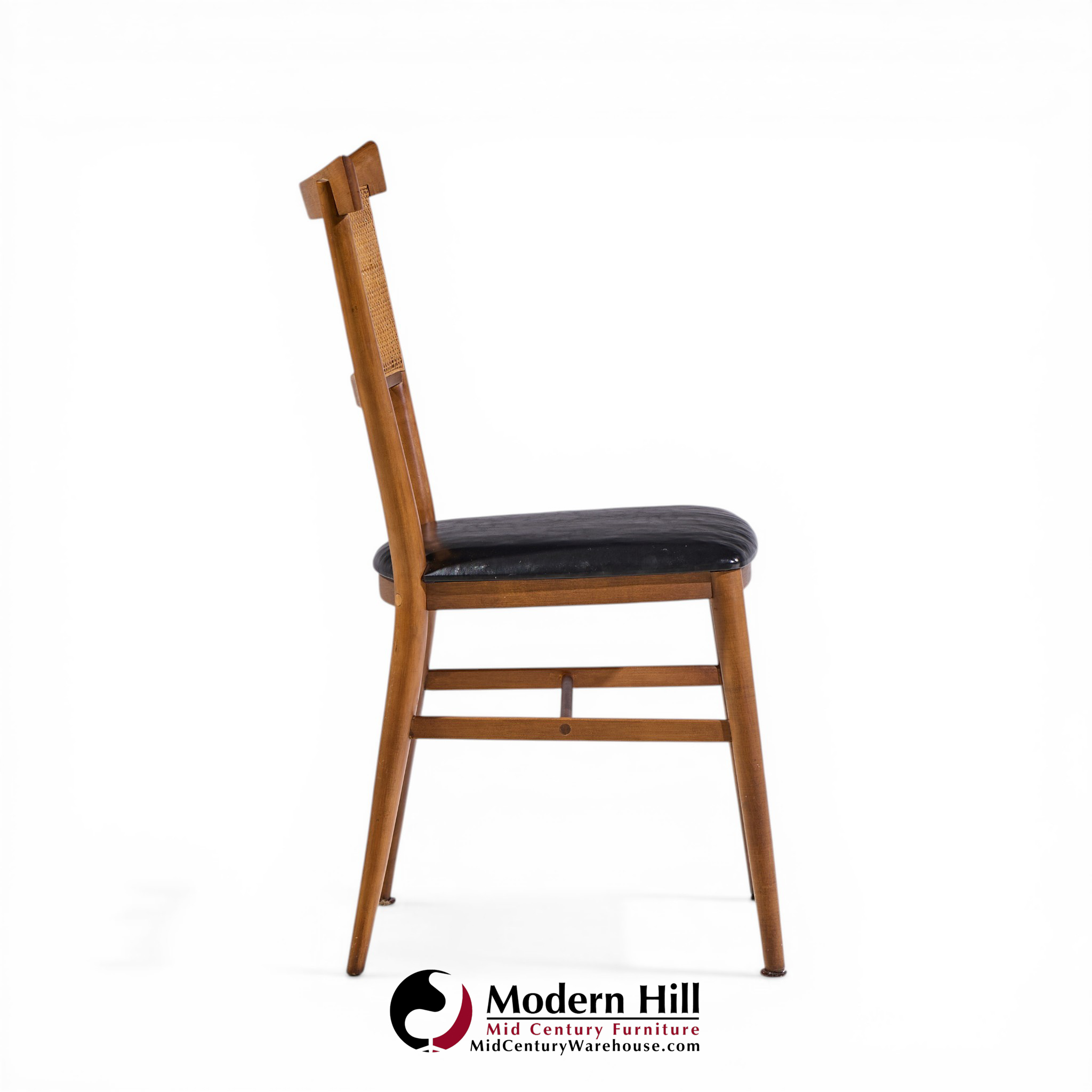 Paul Mccobb for Planner Group Mid Century Winchendon Maple and Cane Dining Chairs - Set of 6