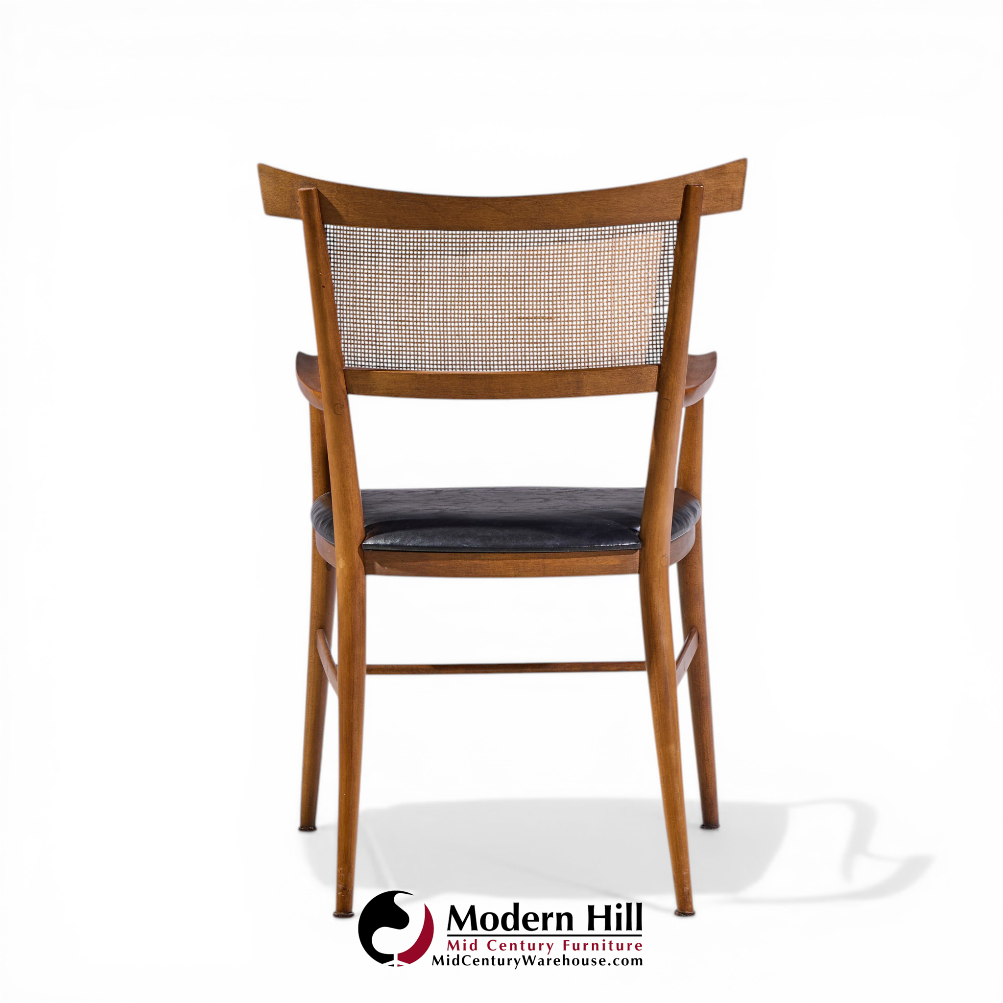 Paul Mccobb for Planner Group Mid Century Winchendon Maple and Cane Dining Chairs - Set of 6