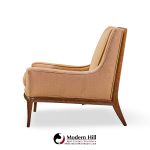 robsjohn gibbings for widdicomb mid century bleached mahogany lounge chair