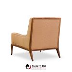 robsjohn gibbings for widdicomb mid century bleached mahogany lounge chair