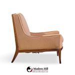 robsjohn gibbings for widdicomb mid century bleached mahogany lounge chair