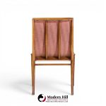robsjohn-gibbings for widdicomb mid century walnut dining chairs - set of 6