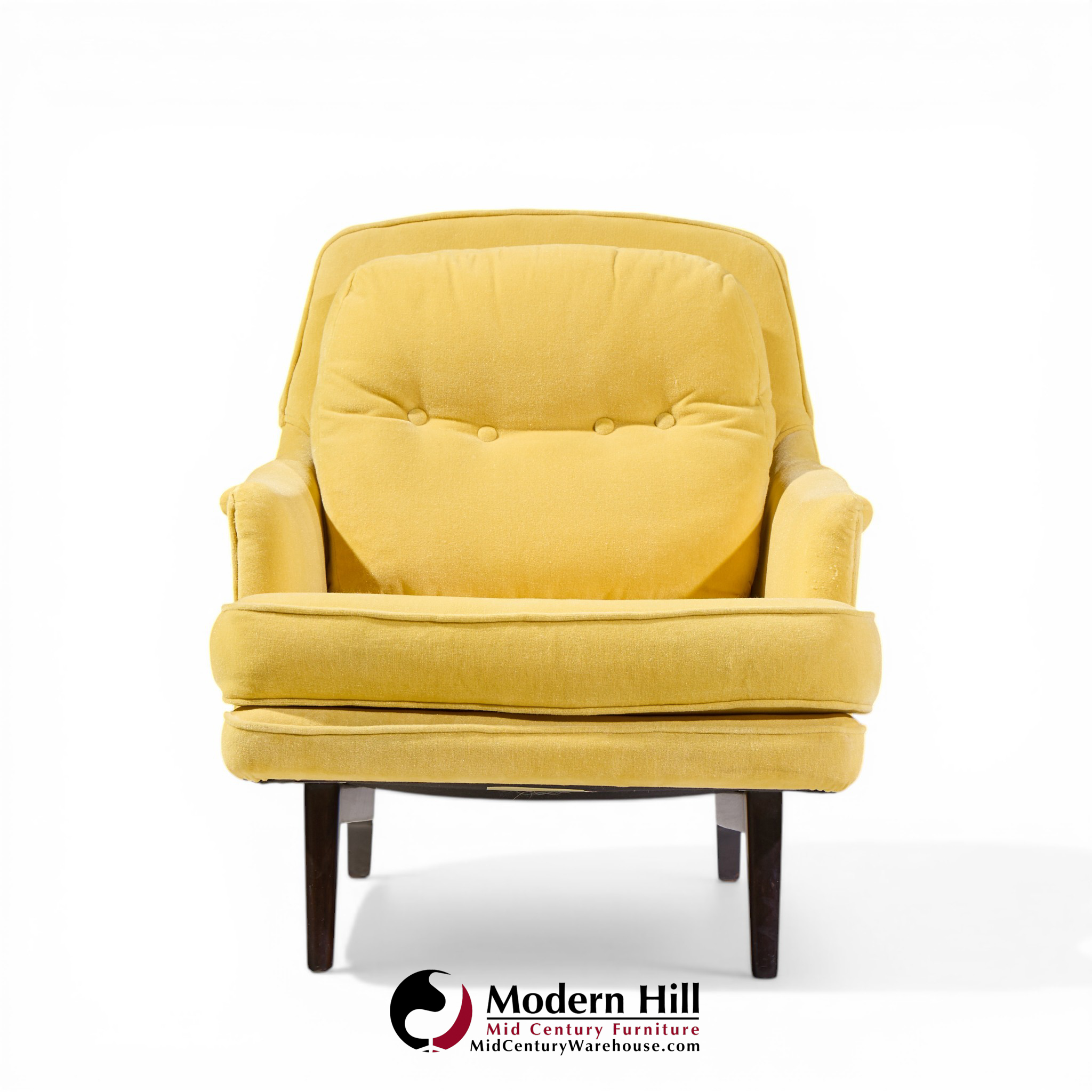 Roger Sprunger for Dunbar Model 484 Mid Century Lounge Chair