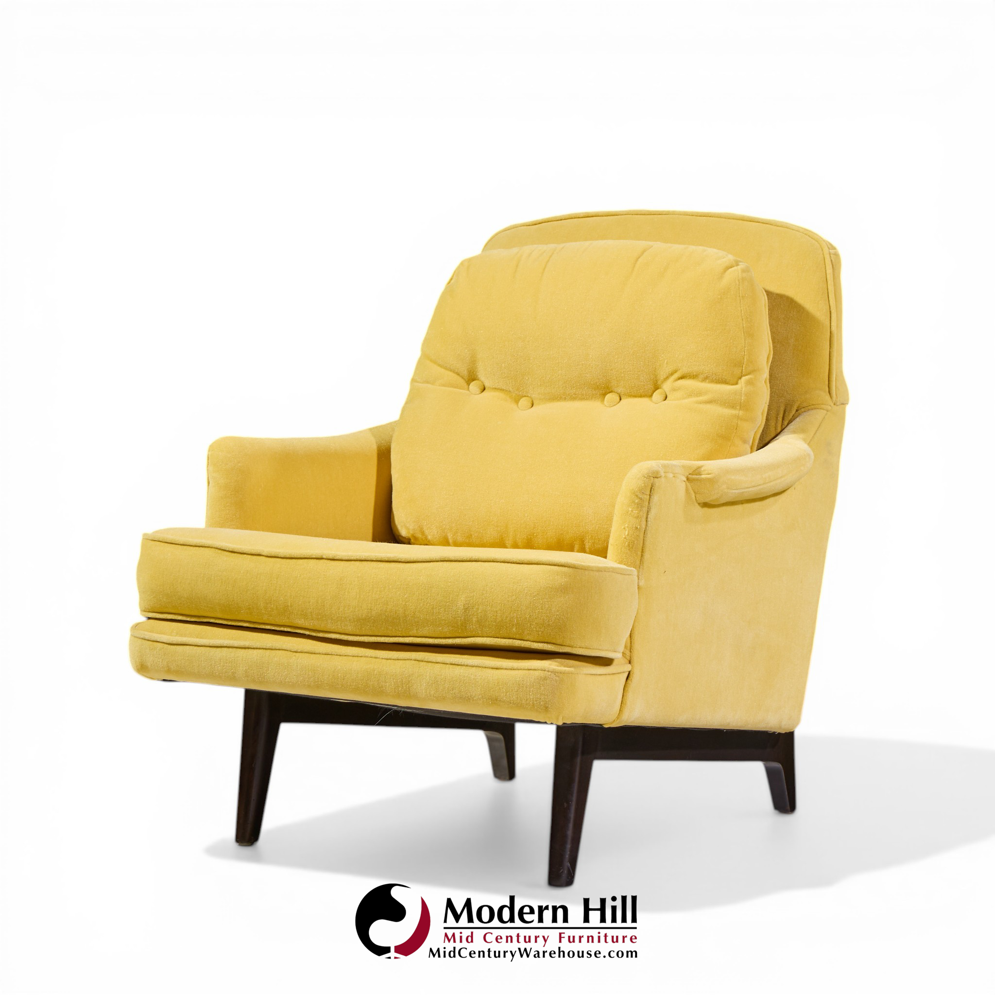 Roger Sprunger for Dunbar Model 484 Mid Century Lounge Chair