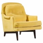 Roger Sprunger for Dunbar Model 484 Mid Century Lounge Chair
