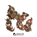 Silas Seandel Brutalist Mid Century Torch Cut Metal Wall Sculpture