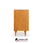 Stanley Young for Glenn of California Mid Century Walnut Sliding Door Credenza