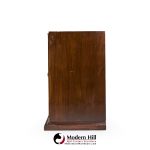 tommi parzinger for parzinger originals mid century walnut and brass credenza