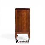 Torbjørn Afdal for Bruksbo Mid Century Danish Rosewood Expanding Bar Cart