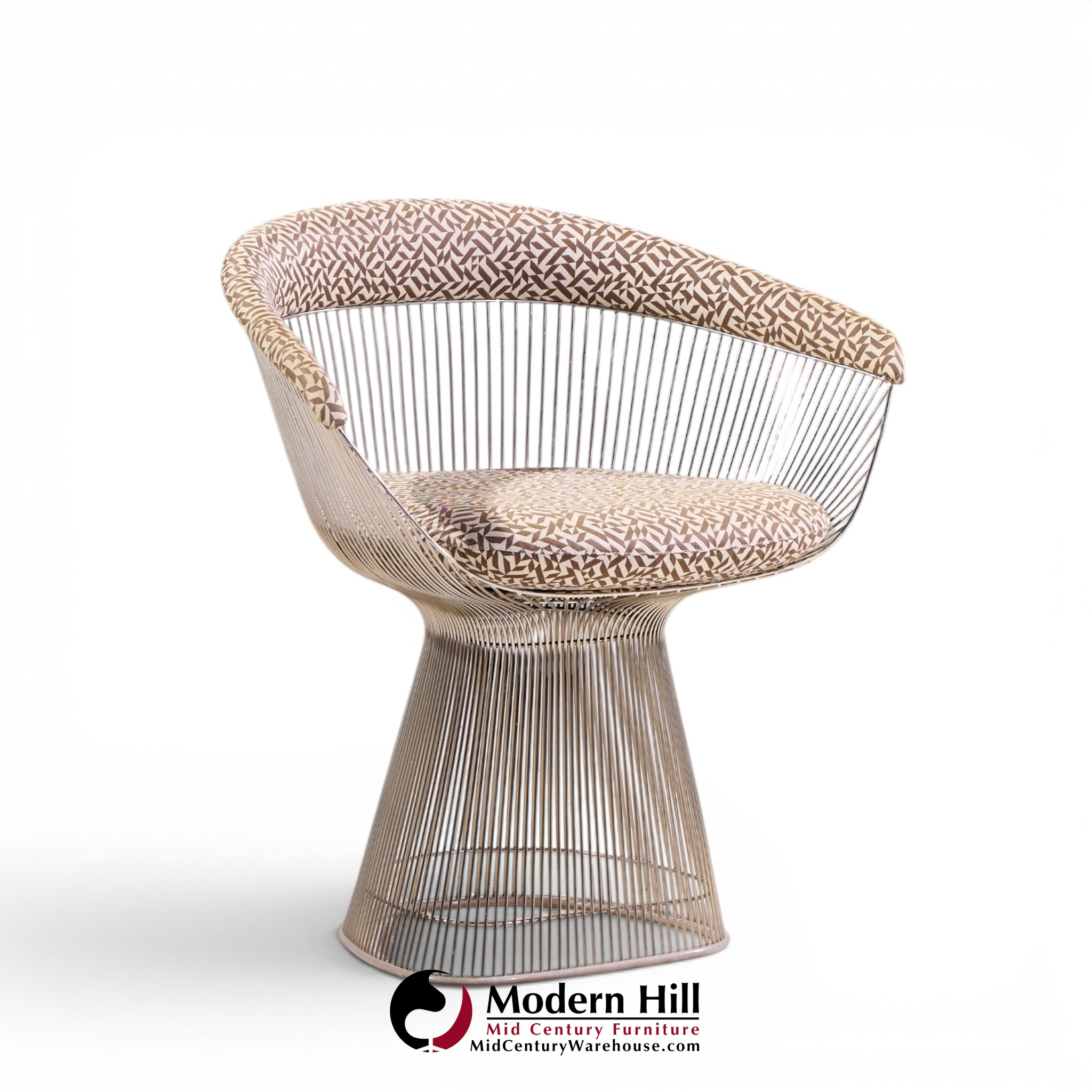 Warren Platner for Knoll Mid Century Dining Chairs - Pair
