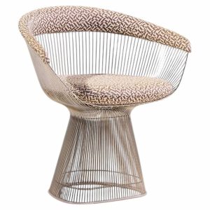 warren platner for knoll mid century dining chair
