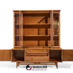 young manufacturing mid century credenza and hutch