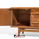 young manufacturing mid century credenza and hutch