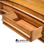 young manufacturing mid century credenza and hutch