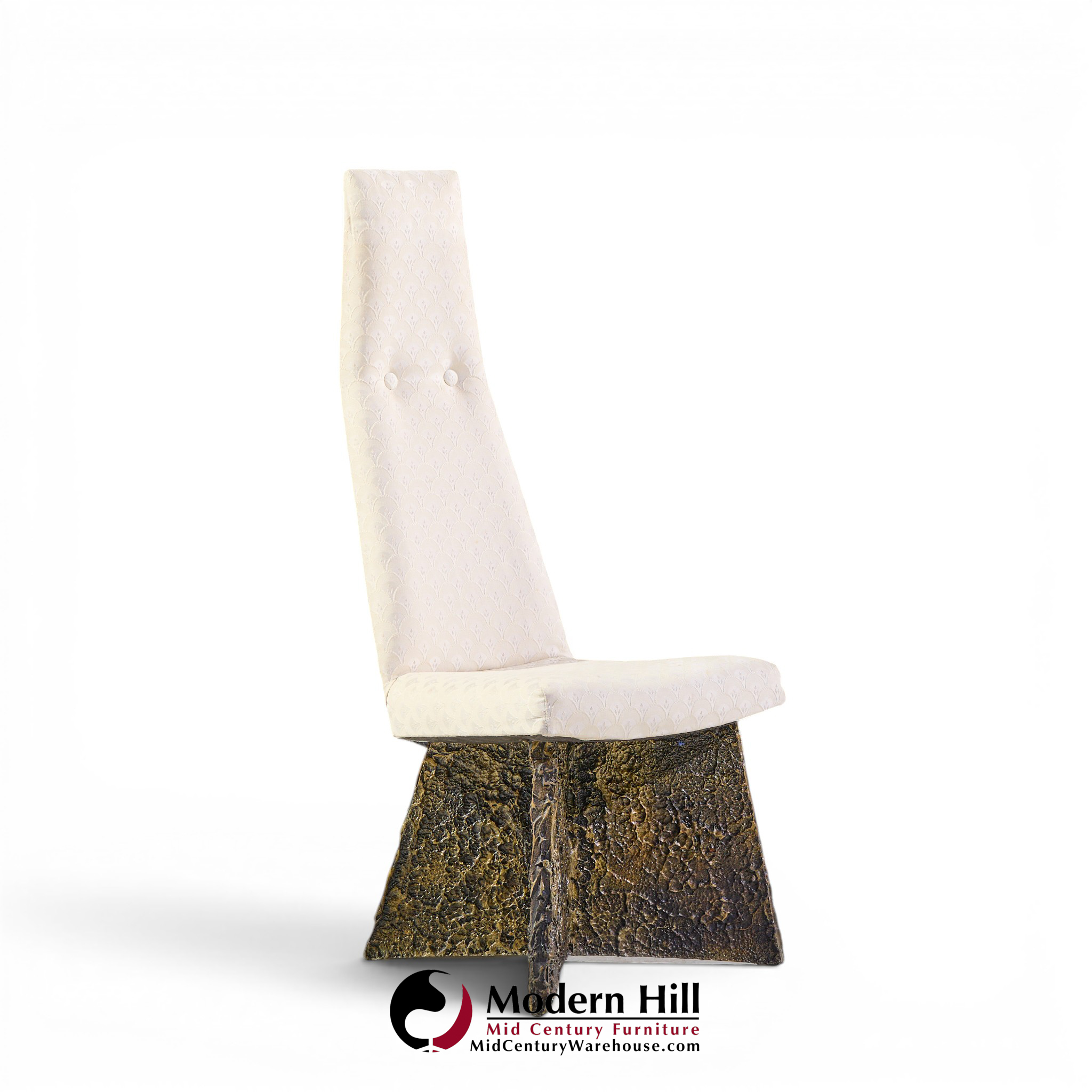 adrian pearsall for craft associates mid century brutalist dining chairs - set of 6