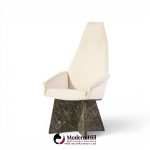 adrian pearsall for craft associates mid century brutalist dining chairs - set of 6