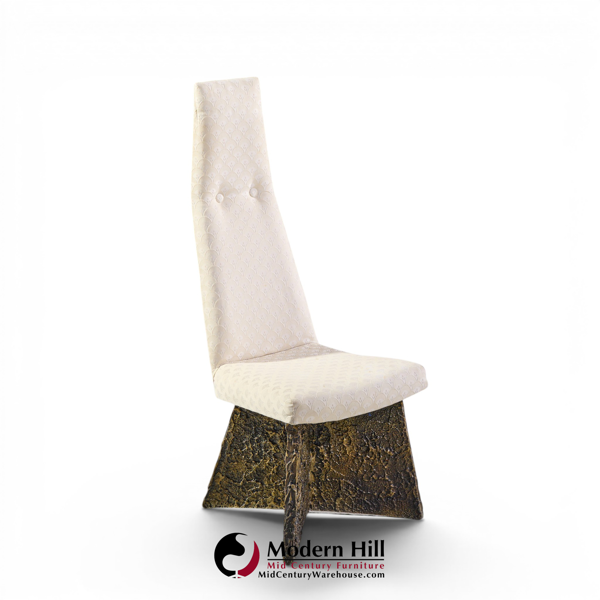 adrian pearsall for craft associates mid century brutalist dining chairs - set of 6