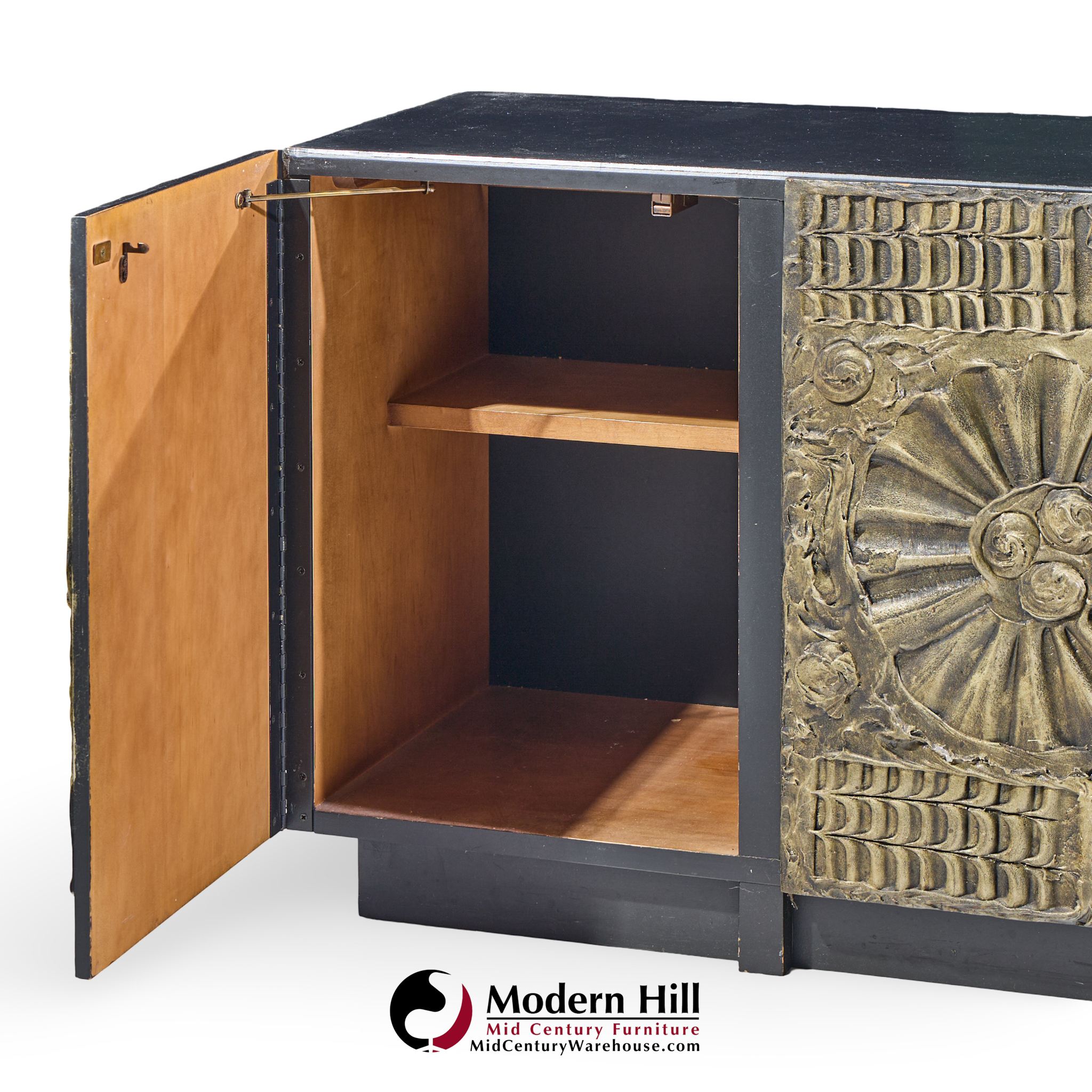 adrian pearsall for craft associates mid century goop brutalist credenza