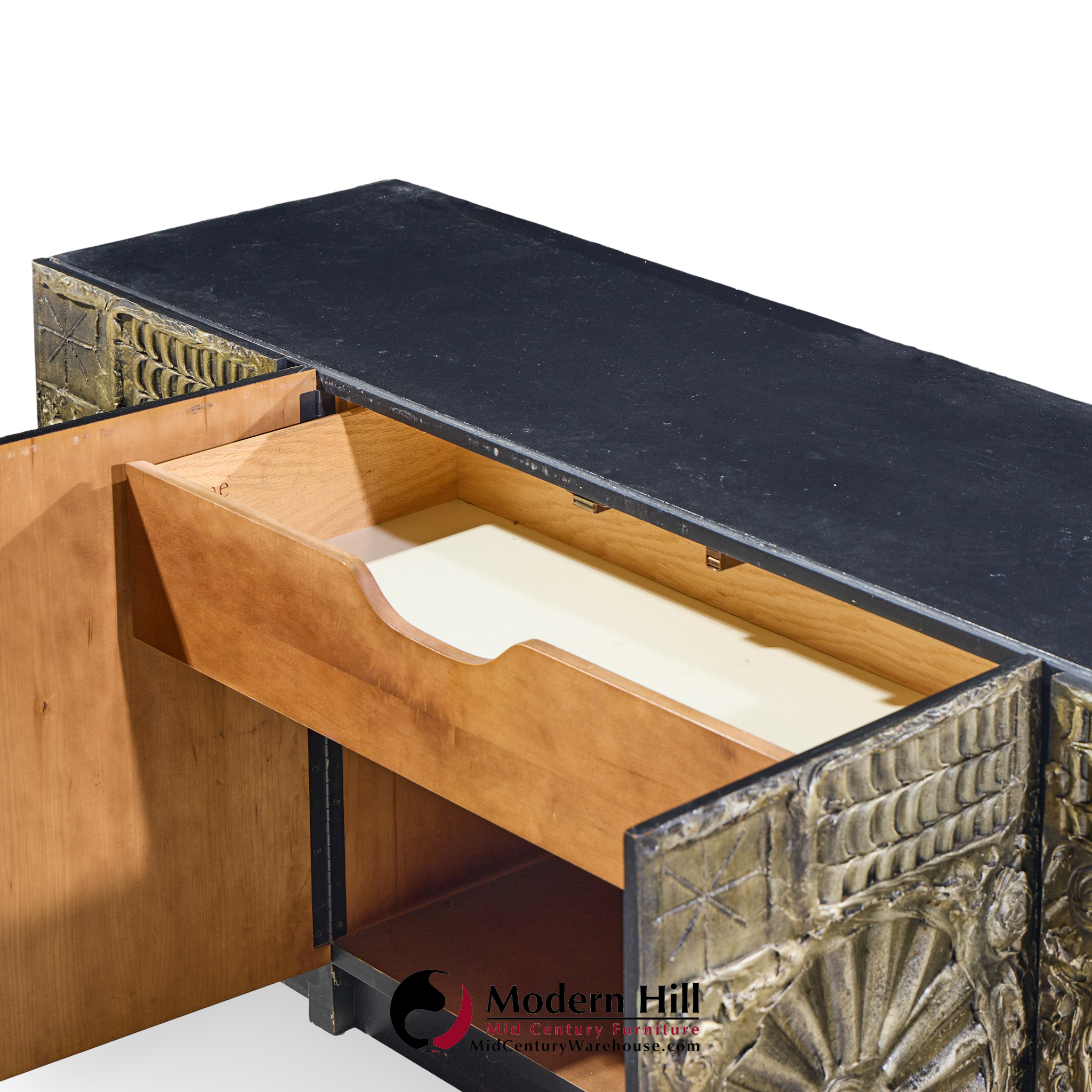 adrian pearsall for craft associates mid century goop brutalist credenza