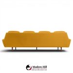 adrian pearsall for craft associates mid century walnut gondola sofa