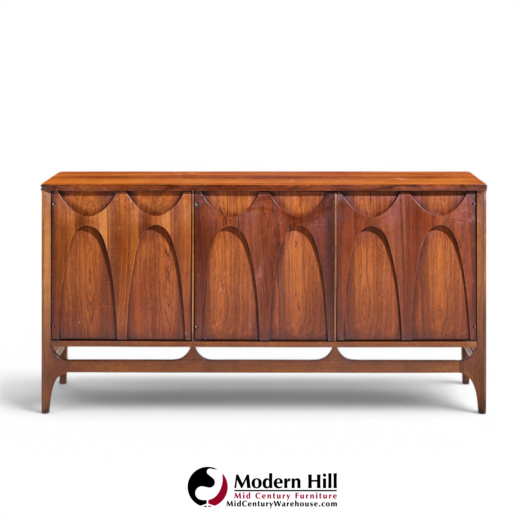 broyhill brasilia mid century rosewood credenza