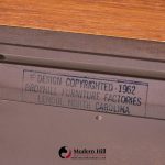 broyhill brasilia mid century rosewood credenza