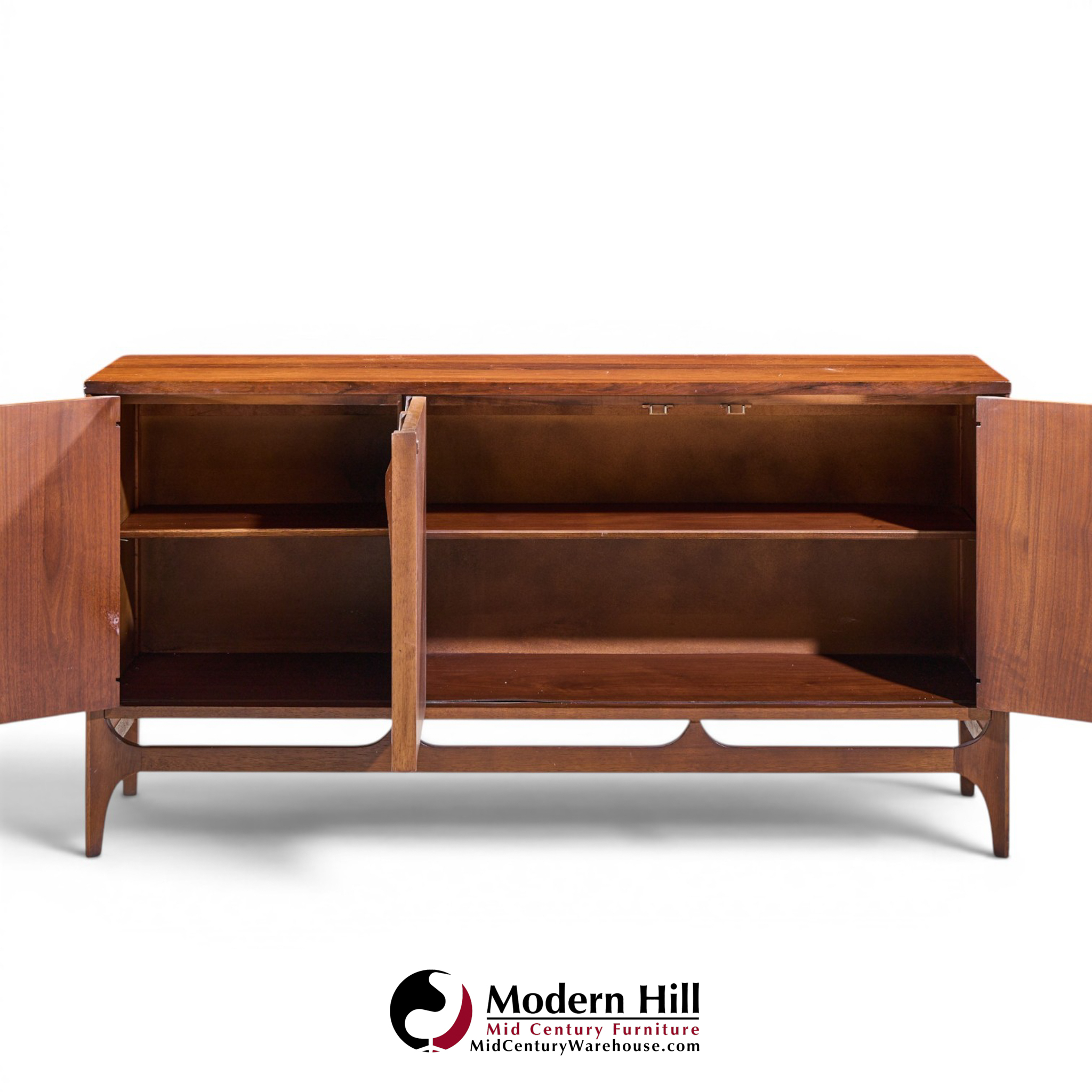 broyhill brasilia mid century rosewood credenza