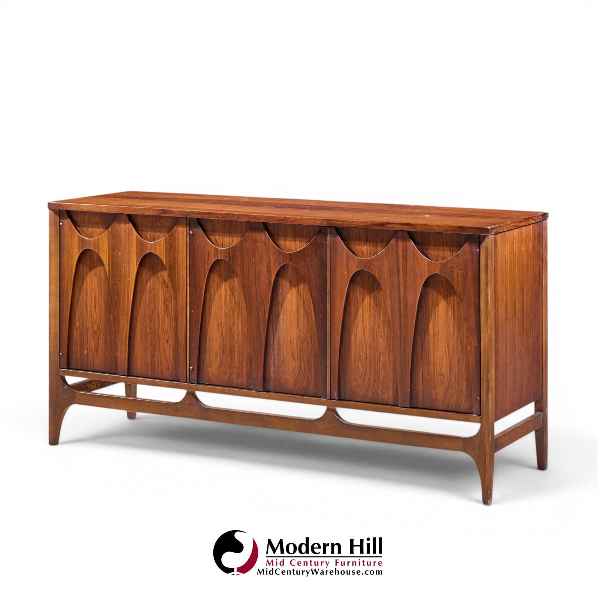 broyhill brasilia mid century rosewood credenza