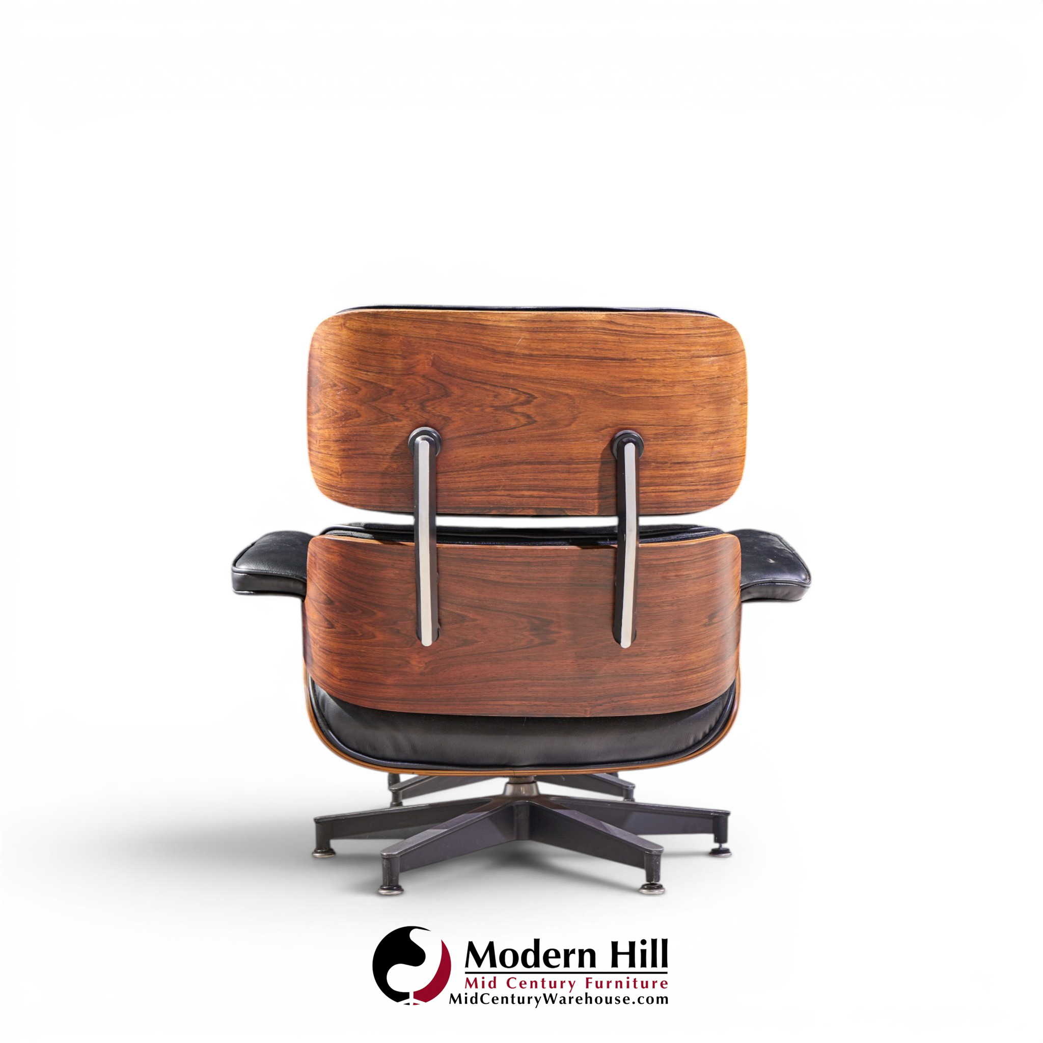 charles and ray eames for herman miller mid century rosewood eames chair and ottoman