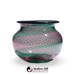 ercole barovier toso mid century murano italian art glass vase