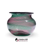 ercole barovier toso mid century murano italian art glass vase