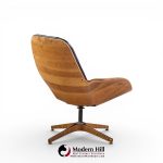 george mulhauser for plycraft mrs. chair mid century lounge chairs - pair