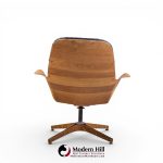 george mulhauser for plycraft mrs. chair mid century lounge chairs - pair