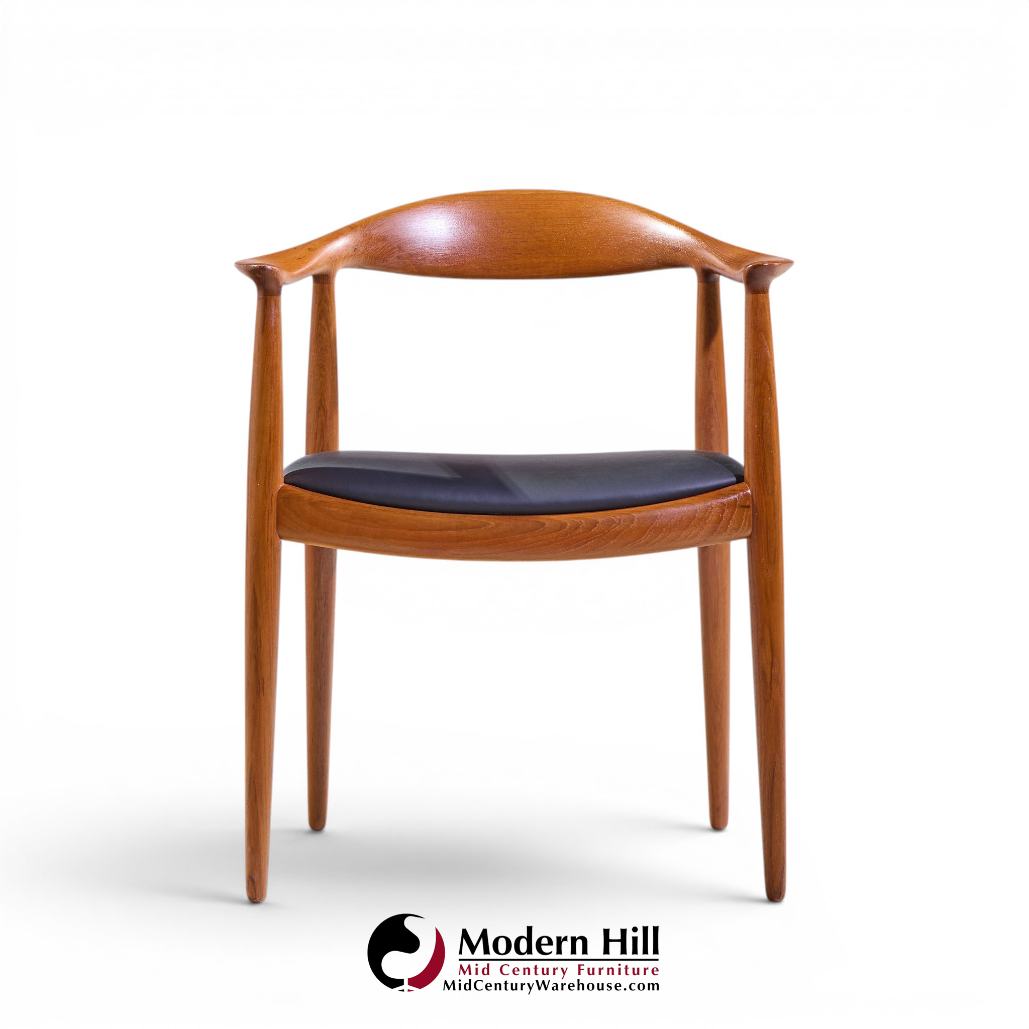 hans wegner for johannes hansen mid century danish teak the chair