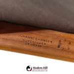 hans wegner for johannes hansen mid century danish teak the chair