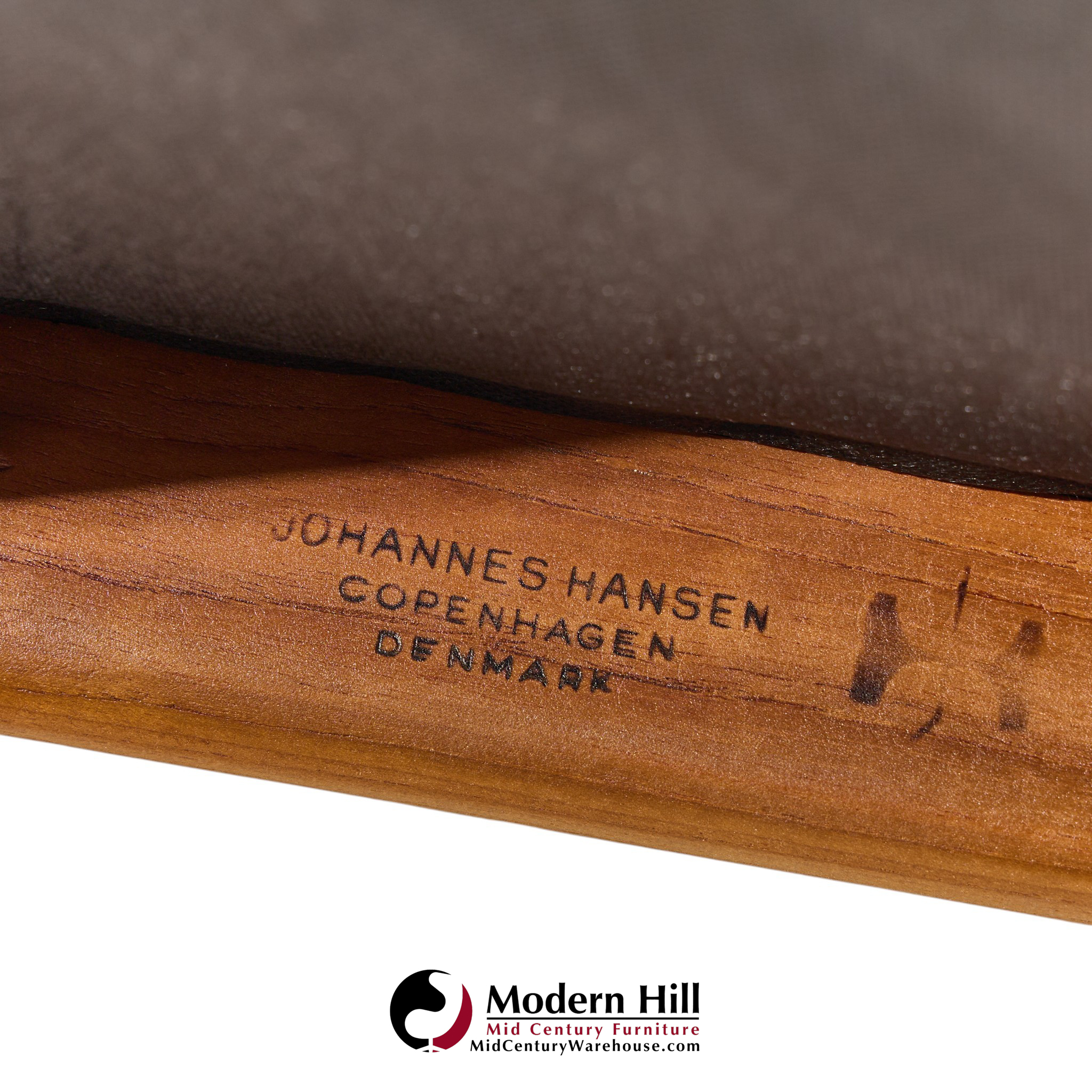 hans wegner for johannes hansen mid century danish teak the chair
