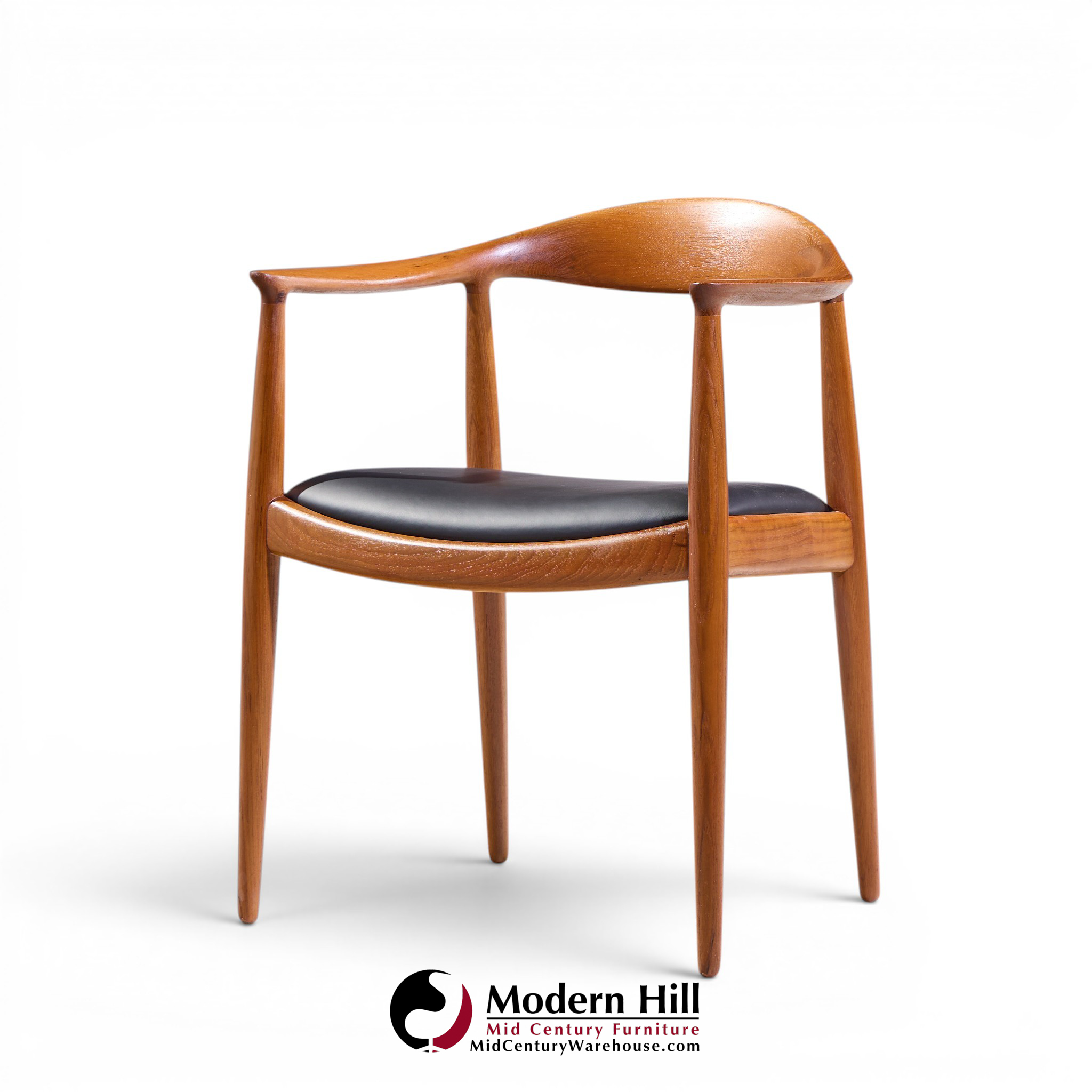 hans wegner for johannes hansen mid century danish teak the chair
