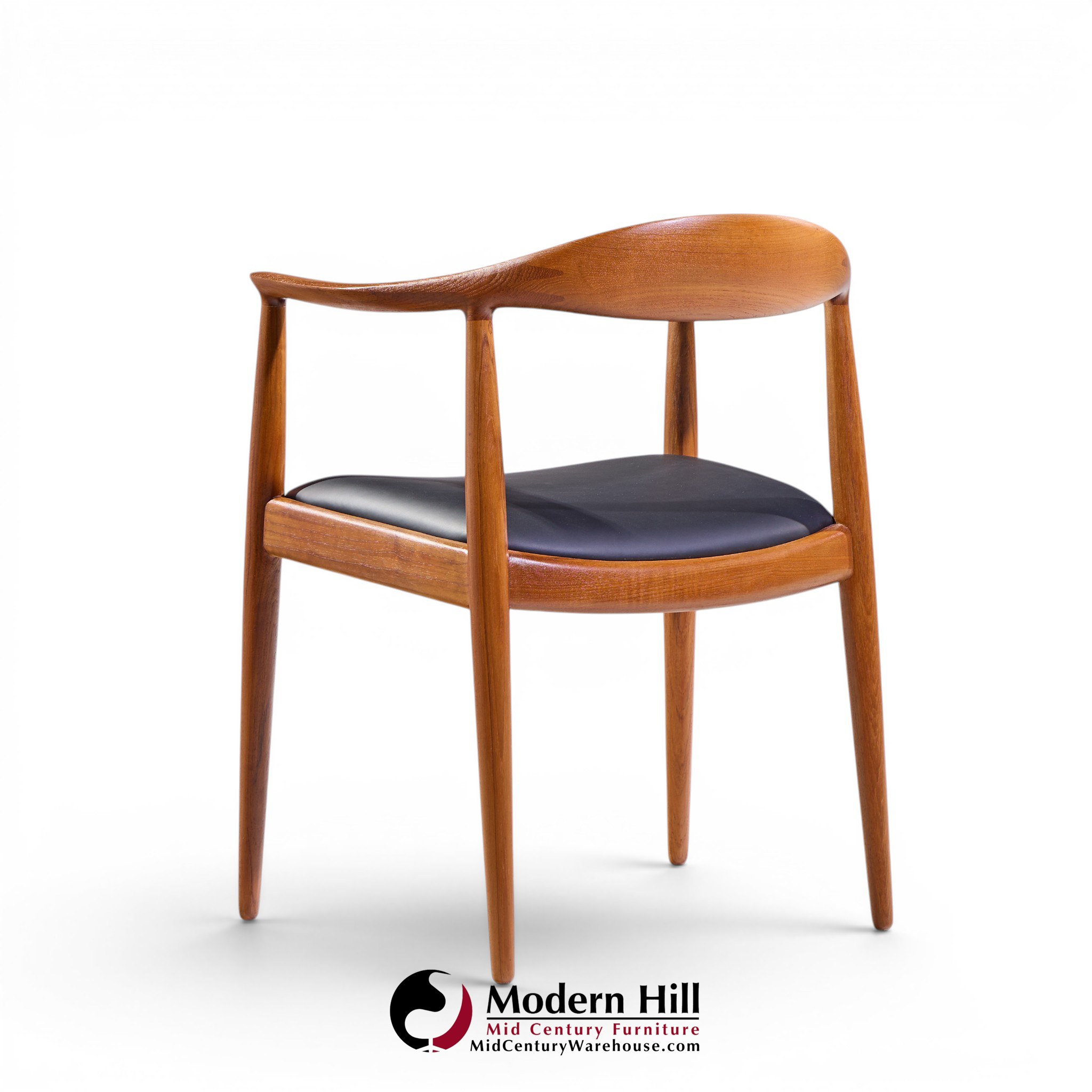 hans wegner for johannes hansen mid century danish teak the chair