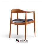 hans wegner for johannes hansen mid century danish teak the chair