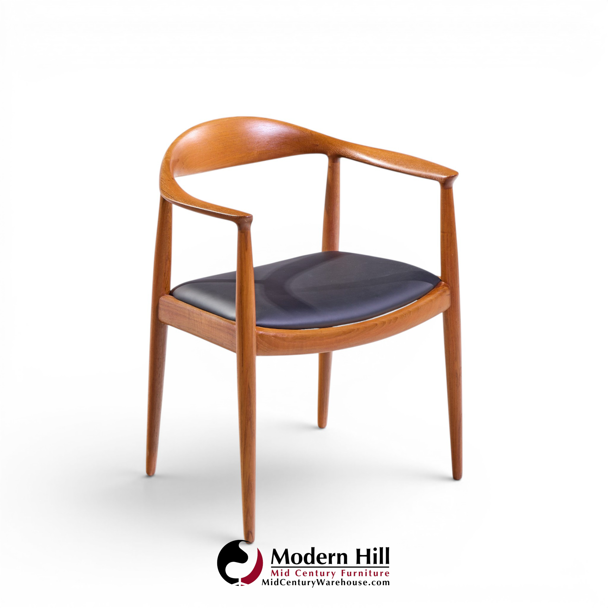 hans wegner for johannes hansen mid century danish teak the chair