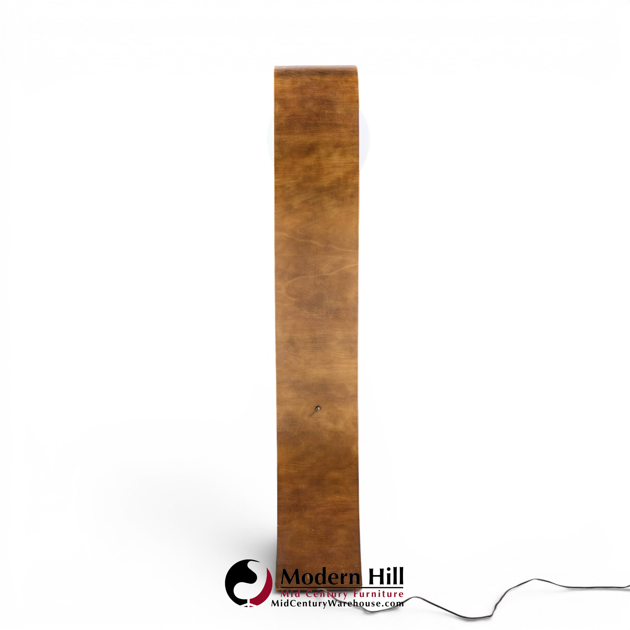 jack haywood for modeline mid century serpentine floor lamp