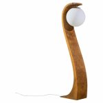 jack haywood for modeline mid century serpentine floor lamp