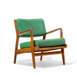 jens risom mid century lounge chair