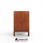jens risom mid century walnut file credenza