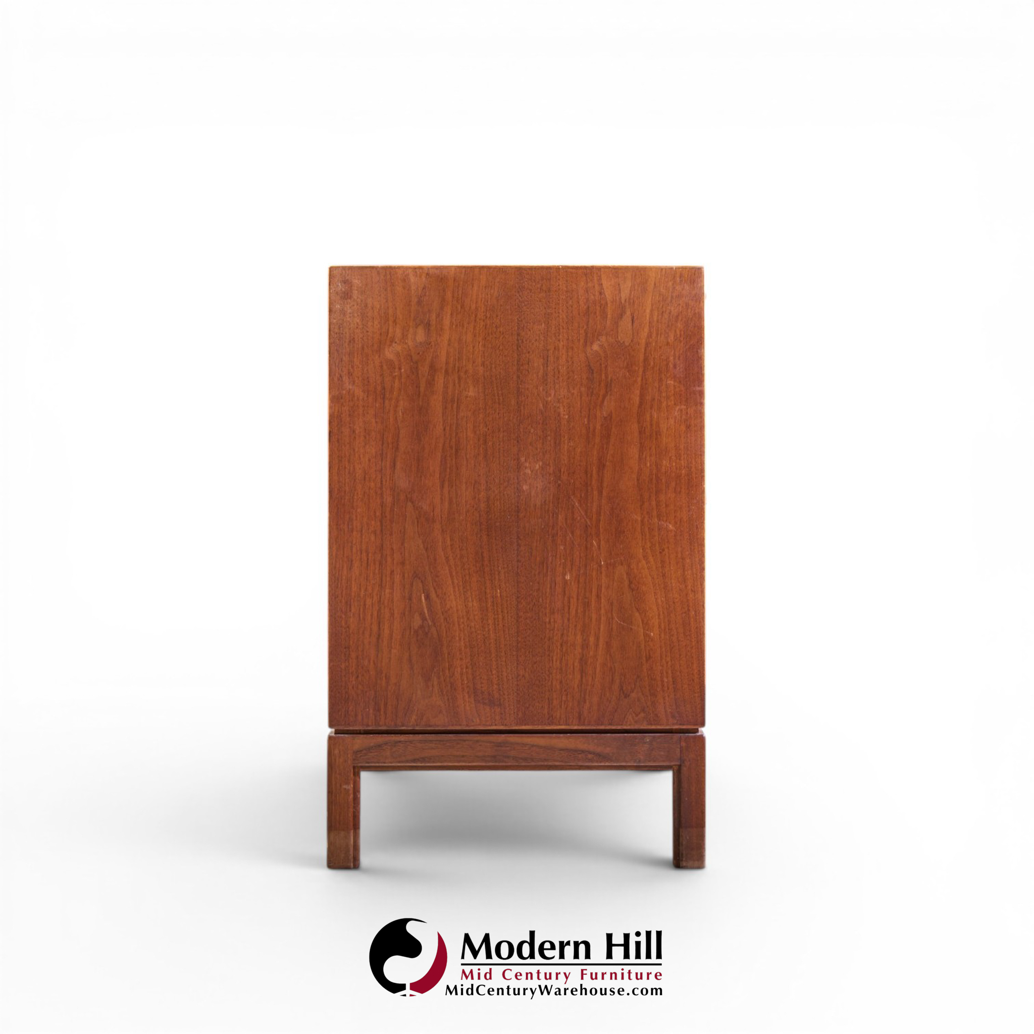 jens risom mid century walnut file credenza