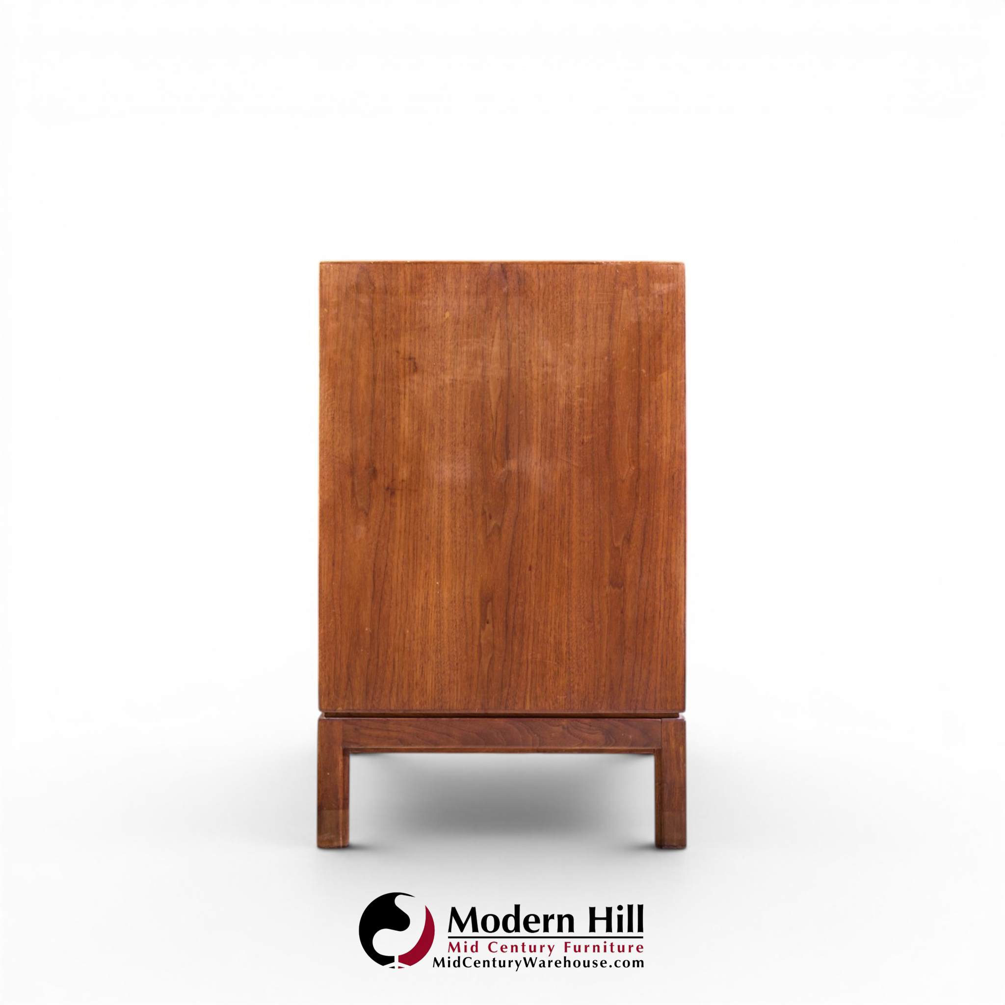 jens risom mid century walnut file credenza