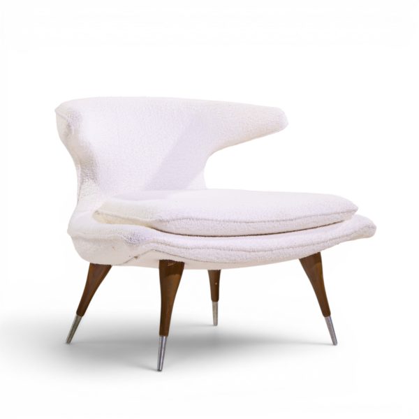 karpen of california mid century horn chair