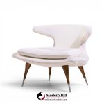karpen of california mid century horn chair