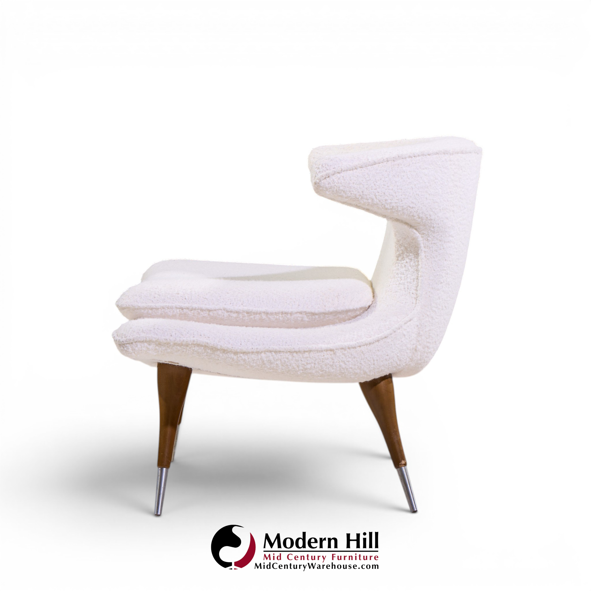 karpen of california mid century horn chair